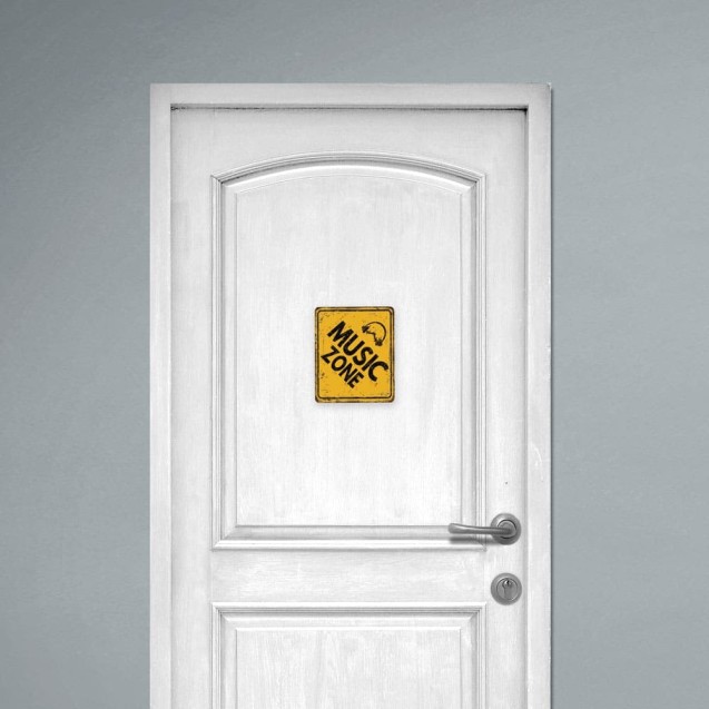 Πινακίδα Διακόσμησης Ango Music Zone Forex 49426