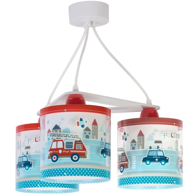 Κρεμαστό Τρίφωτο Οροφής Police 60614