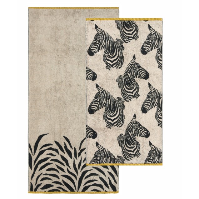 Σετ Πετσέτες 2 Τεμαχίων Kentia Zaza 