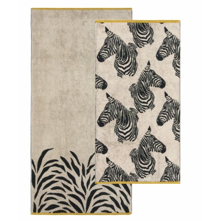 Σετ Πετσέτες 2 Τεμαχίων Kentia Zaza 