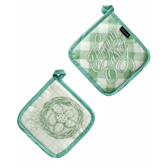 Σετ Πιάστρες Κουζίνας 2 Τεμαχίων Kentia Easter 24 05 