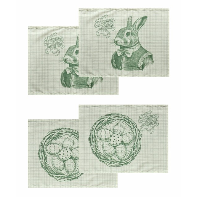 Σετ Σουπλά 4 ττεμαχίων Kentia Easter 24 05 33x45