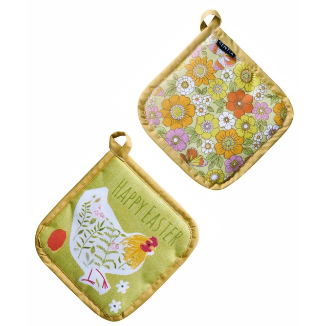 Σετ Πιάστρες Κουζίνας 2 Τεμαχίων Kentia Easter...