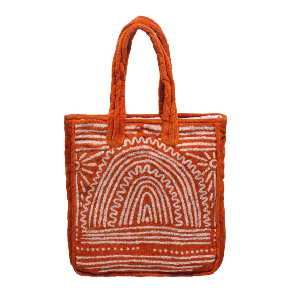 Τσάντα Παραλίας Kentia Madeira Βελουτε