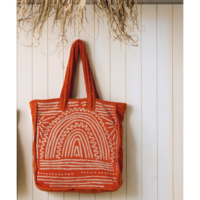 Τσάντα Παραλίας Kentia Madeira Βελουτε