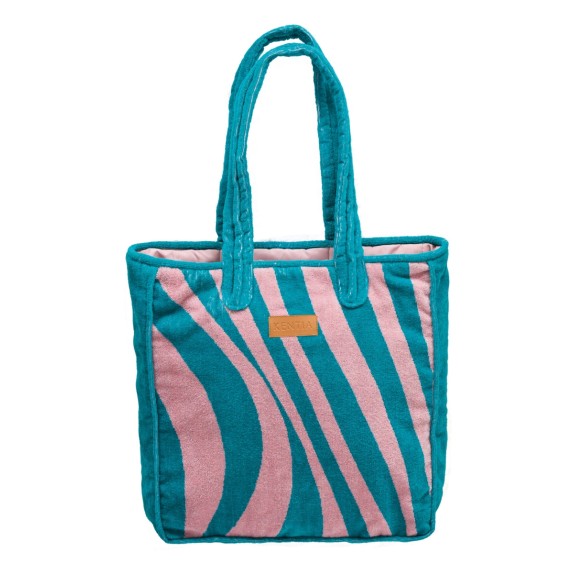 Τσάντα Παραλίας Kentia Mykonos Βελουτε