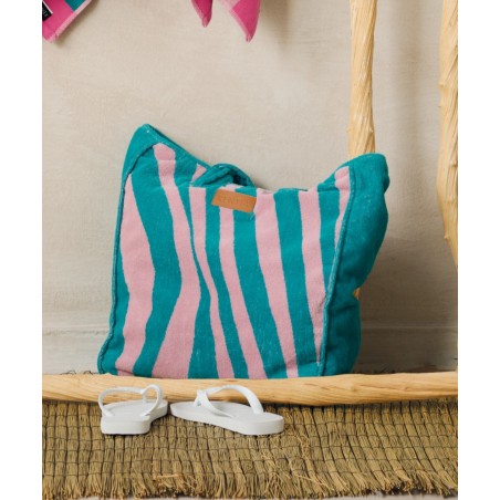 Τσάντα Παραλίας Kentia Mykonos Βελουτε