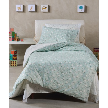 Σετ Παπλωματοθήκη Μονή 2 Τεμαχίων Kentia Nils 160x240