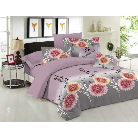Σετ Πάπλωμα Le Blanc Premium Cotton 100% Chrysanthemum...
