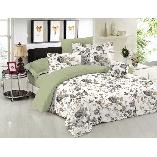 Σετ Κουβερλί Le Blanc Premium Cotton 100% Rose...