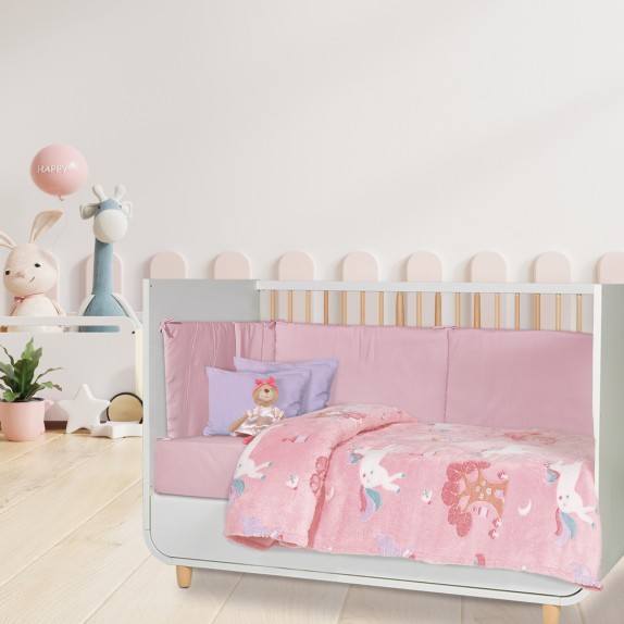 Κουβέρτα Fleece Φωσφοριζέ Κούνιας Das Baby Relax 4866...