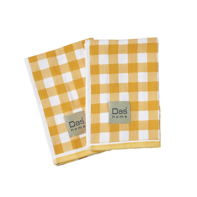 Σετ Ποτηρόπανα 2 Τεμαχίων Das Home 0712 40x60