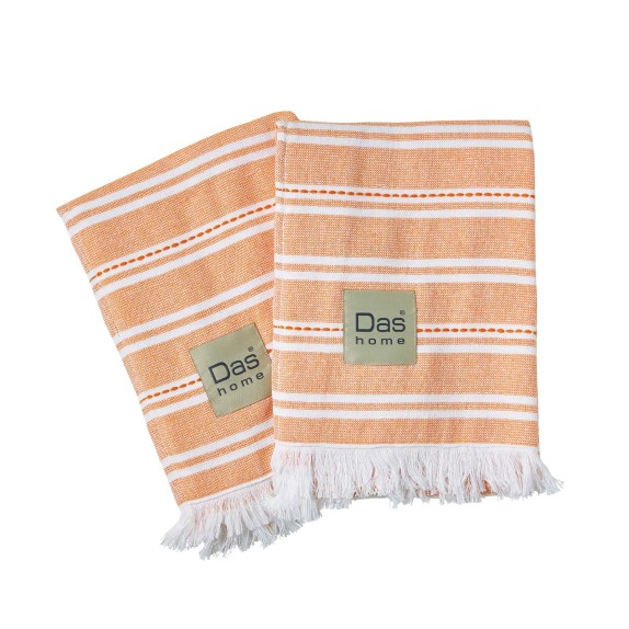 Σετ Ποτηρόπανα 2 Τεμαχίων Das Home 0708 40x60