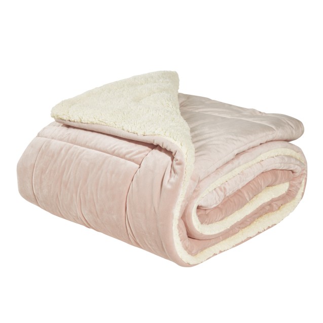 Κουβερτοπάπλωμα Υπέρδιπλο με Sherpa Das Home...