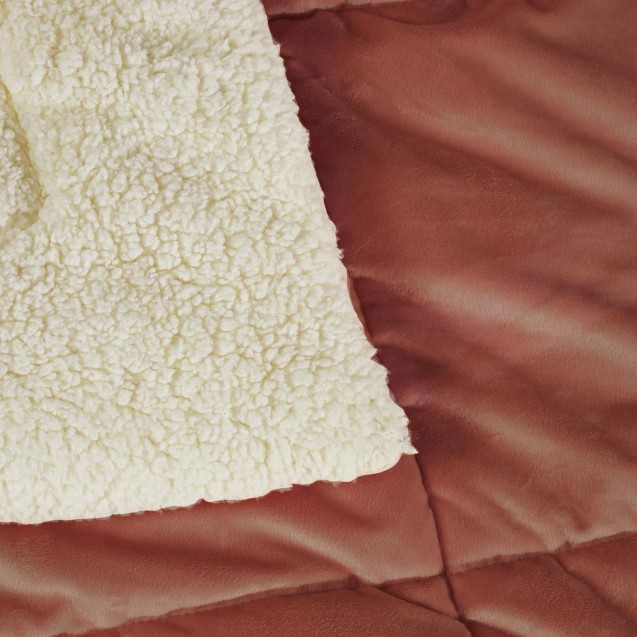 Κουβερτοπάπλωμα Υπέρδιπλο με Sherpa Das Home...