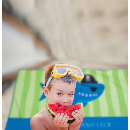 Παιδική Πετσέτα Θαλάσσης Greenwich Polo Club 3760 70x140