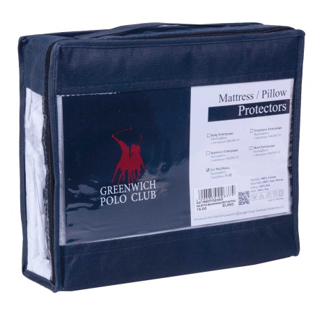 Σετ Προστατευτικά Καλύμματα Μαξιλαριών Καπιτονέ Greenwich Polo Club 2340 50x70