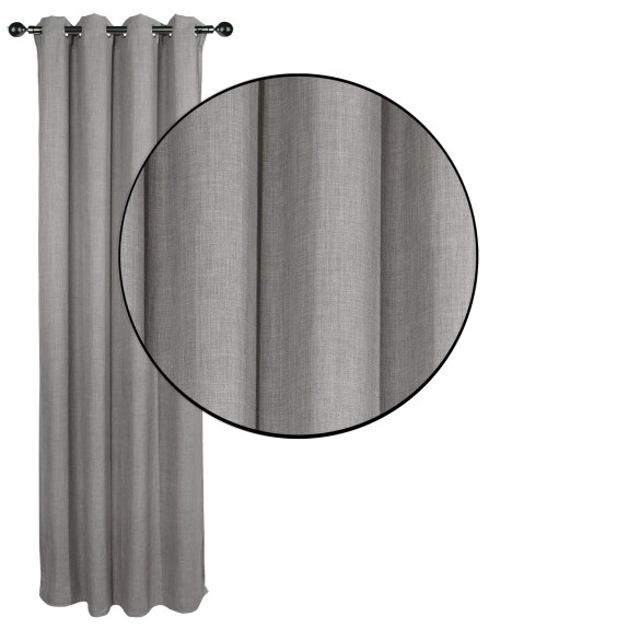 Κουρτίνα με Κρίκους Das Home 2244 140x270