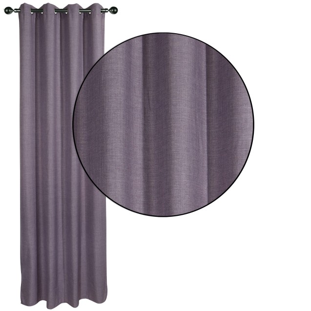 Κουρτίνα με Κρίκους Das Home 2241 140x270