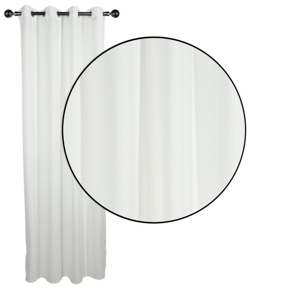 Κουρτίνα με Κρίκους Das Home 2233 140x270