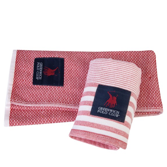 Σετ Ποτηρόπανα 2 Τεμαχίων Greenwich Polo Club 2709 40x60