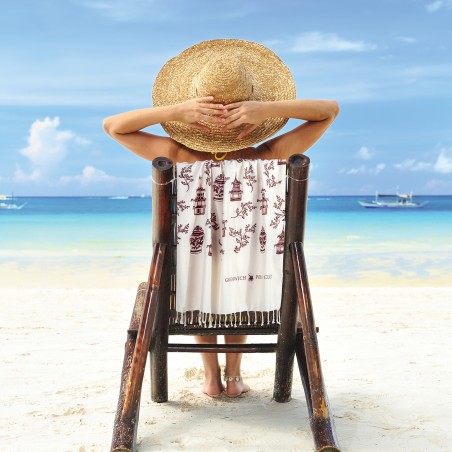 Πετσέτα Θαλάσσης - Παρεό Greenwich Polo Club 3671 80x180