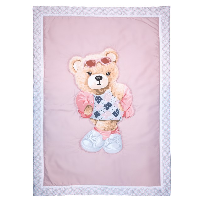 Κουβερλί Κούνιας Greenwich Polo Club 8843 Μπεζ-...