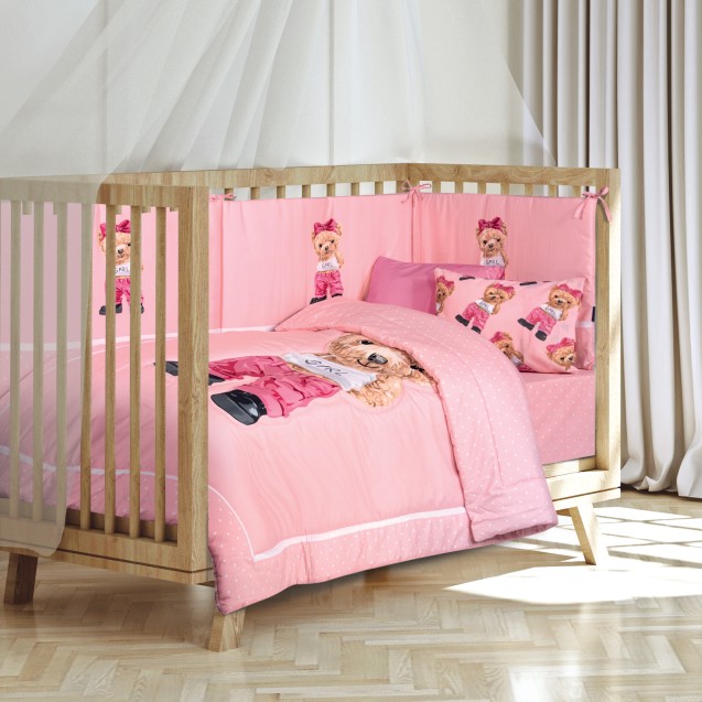 Κουβερλί Κούνιας Greenwich Polo Club 8839 Γκρι-...