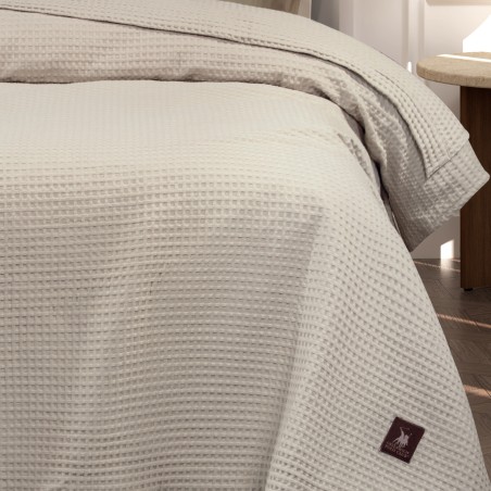 Κουβέρτα Πικέ Υπέρδιπλη Greenwich Polo Club 220X240 3454 Σπαγγί