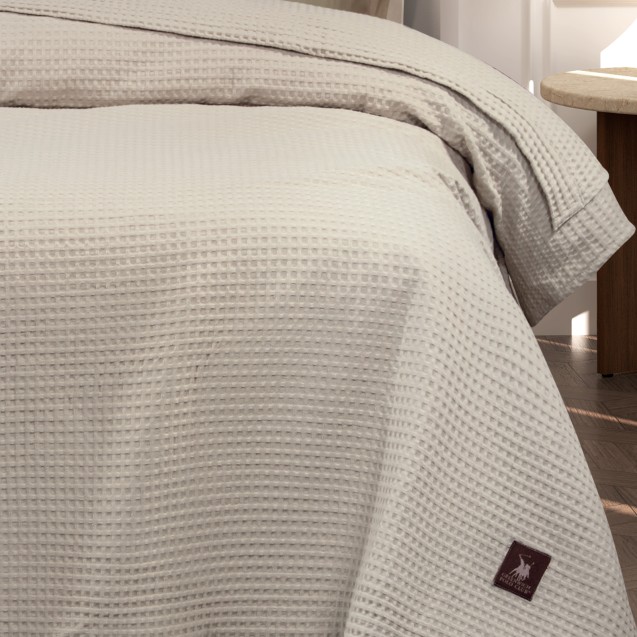 Κουβέρτα Πικέ Μονή Greenwich Polo Club 3454...