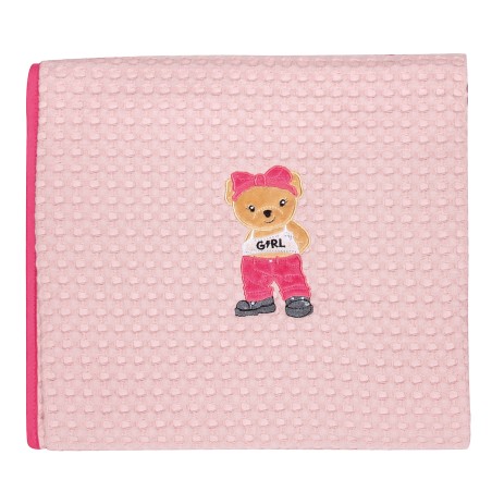 Κουβέρτα Πικέ Κούνιας Greenwich Polo Club 110x150 8839 Ροζ- Φούξια