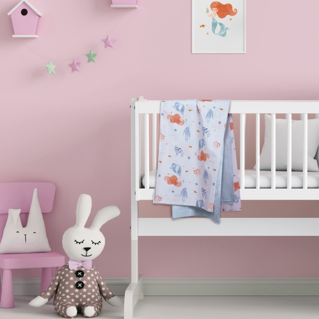 Σετ Σεντόνια Λίκνου 2 Τεμαχίων Das Baby Fun...