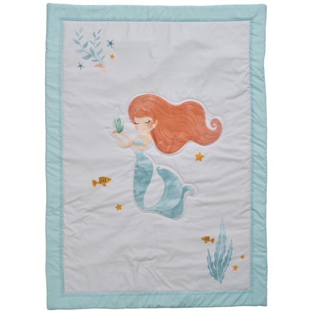 Κουβερλί Das Baby Fun 4876 Λιλά- Μέντα- Ροζ...