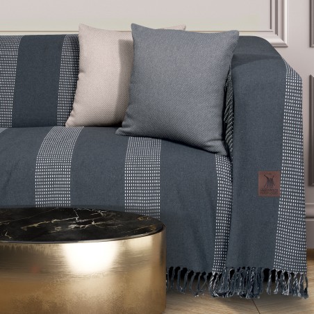 Ριχτάρι Διθέσιου Greenwich Polo Club 180x250 3918 Γκρι- Ιβουάρ