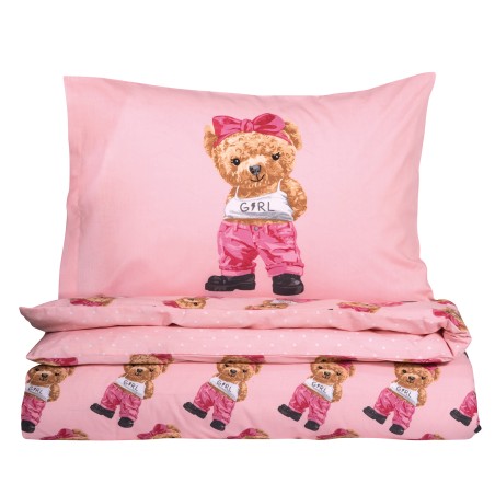 Σετ Παπλωματοθήκη Μονή 2 Τεμαχίων Greenwich Polo Club 8839 Γκρι- Μπεζ- Ροζ 160x240