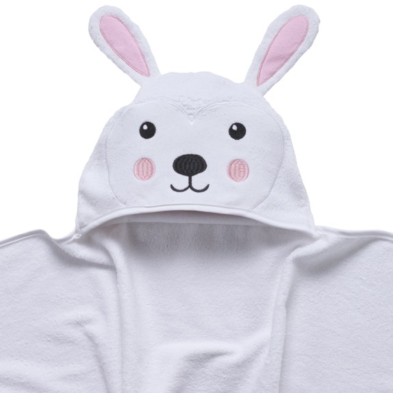 Βρεφική Κάπα Das Baby Smile Embroidery 4895 Λευκό 70x90