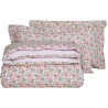 Σετ Σεντόνια King Size 4 Τεμαχίων Das Home Happy 9621 Menta- Κρεμ- Ροδί 260x280