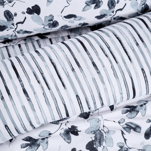 Σετ Σεντόνια Μονά με Λάστιχο 3 Τεμαχίων Das Home Casual...