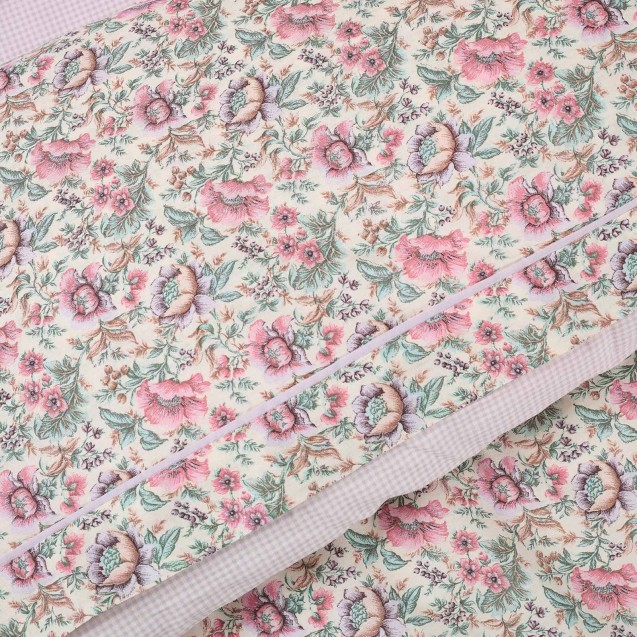 Κουβερλί Μονό Das Home Happy 9621 Κρεμ- Μέντα-...