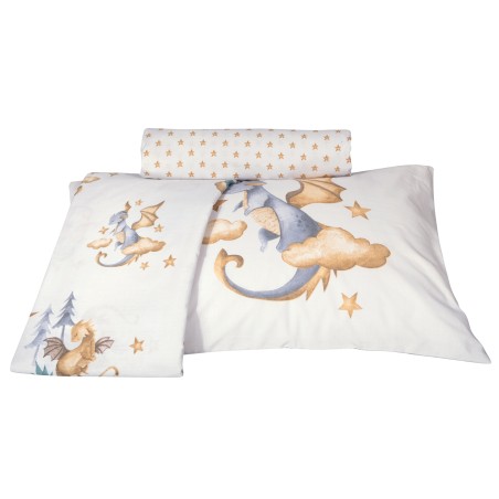 Σετ Σεντόνια Μονά 3 Τεμαχίων Greenwich Polo Club 8840 Λευκό- Μέντα- Μπεζ 170x240