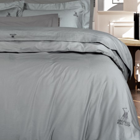Σετ Σεντόνια King Size 4 Τεμαχίων Greenwich Polo Club 2179 Ασημί 250x270