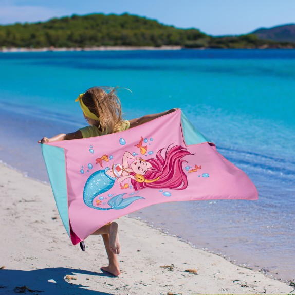 Πετσέτα Θαλάσσης Greenwich Polo Club 70x140 3883 Μπλε-...