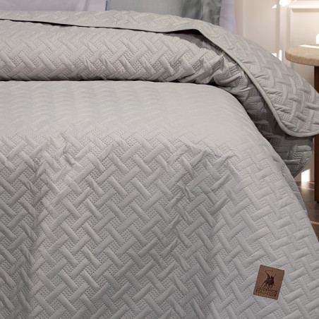 Κουβερλί Υπέρδιπλο Greenwich Polo Club 3462 Γκρι Ανοιχτό 220x240