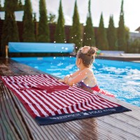 Πετσέτα Θαλάσσης Greenwich Polo Club 70x140 3901 Κόκκινο-...