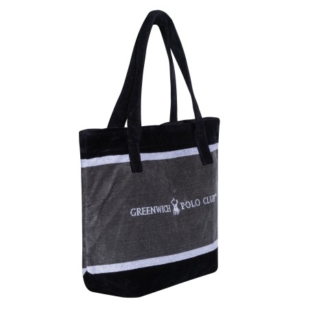Τσάντα Θαλάσσης Greenwich Polo Club 55x40 3865 Γκρί- Λευκό- Μαύρο