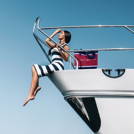 Τσάντα Θαλάσσης Greenwich Polo Club 55x40 3865 Γκρί- Λευκό- Μαύρο