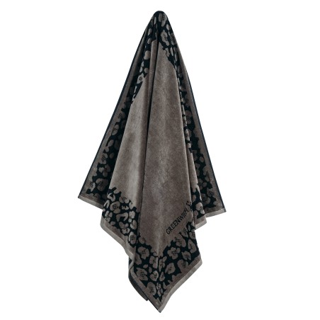 Πετσέτα Θαλάσσης Greenwich Polo Club 90x180 3862 Καφέ- Σπαγγί