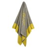Πετσέτα Θαλάσσης Greenwich Polo Club 90x170 3889 Γκρι- Κίτρινο