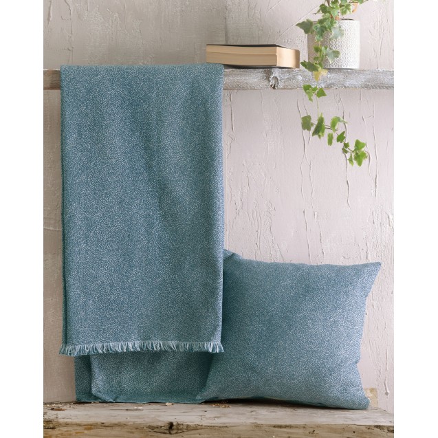 Μαξιλαροθήκη Διακόσμησης Rythmos Tusca Γκρι 40x40