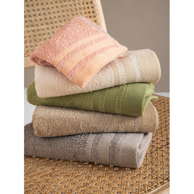 Σετ Πετσέτες 3 Τεμαχίων Palamaiki Bora Rose